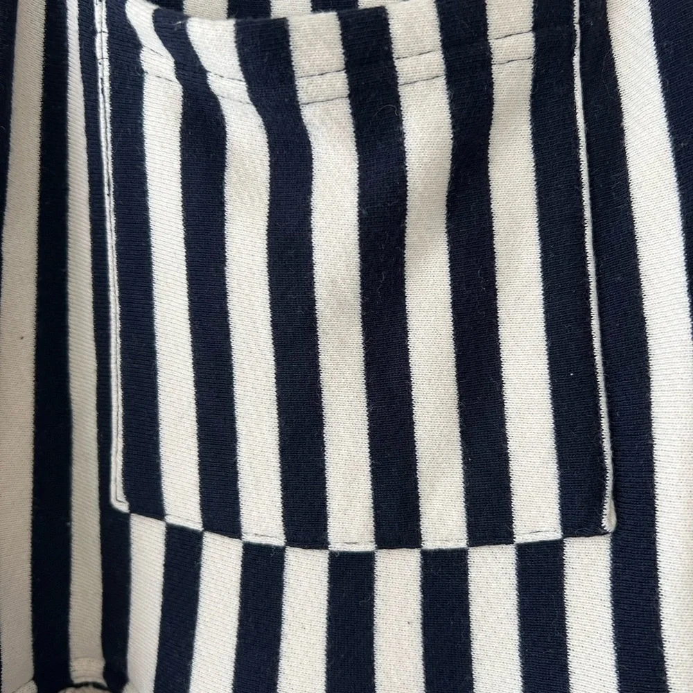Free People Beach Black and White Striped Dress - Picture 3 of 6